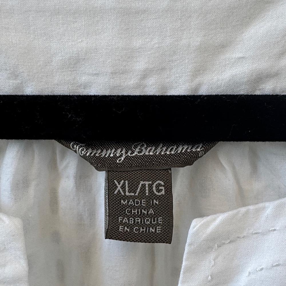 Tommy Bahama White Eyelet Sleeveless Shift Dress - Picture 3 of 5
